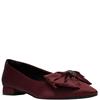 CLARKS WOMENS SENSA15 BELLA FLAT SHOE - BURGUNDY